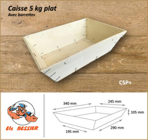 Caisse 5kg plat neutre