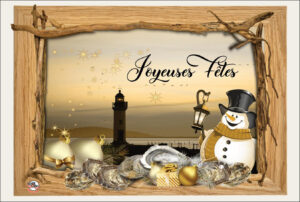 Couvercle en contreplaqué Noël