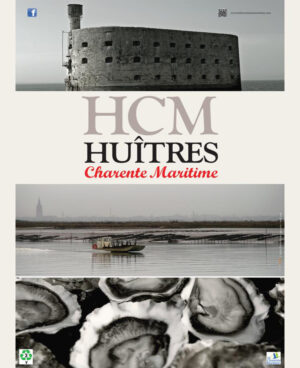 Couvercle caisse à huîtres personnalisé Charente Maritime